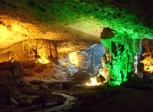 Eine der berühmten Höhlen 