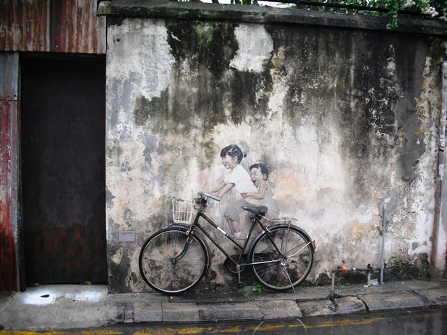 Amazing street art of Penang