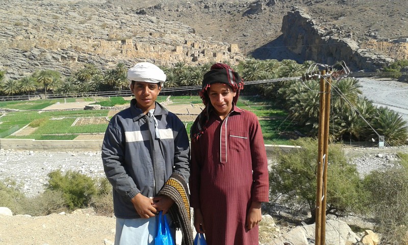Omani kids 