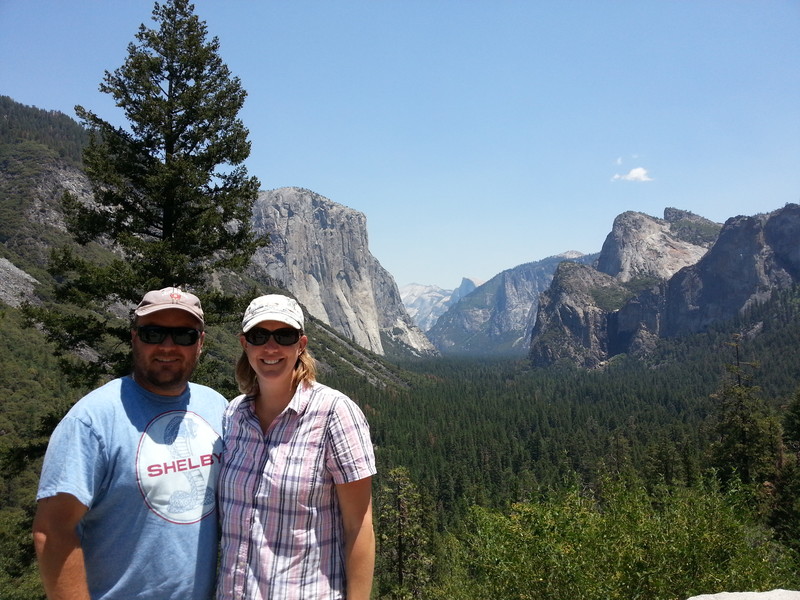 Yosemite valley. 