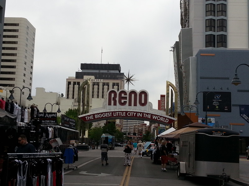 Downtown Reno.