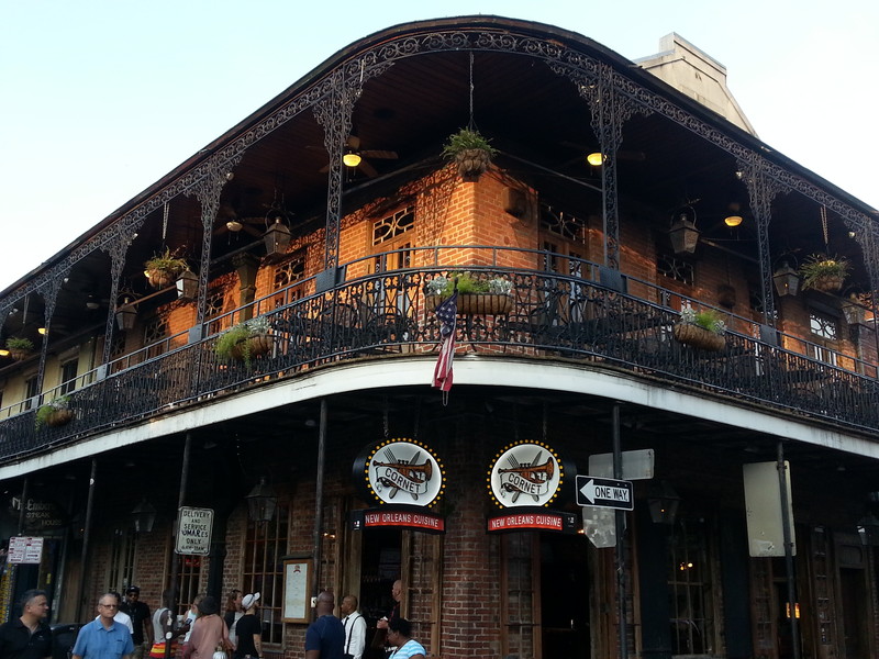The French Quarter. 