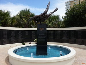 Navy SEAL memorial. 