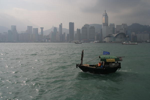 Hong Kong Harbour and a Junket