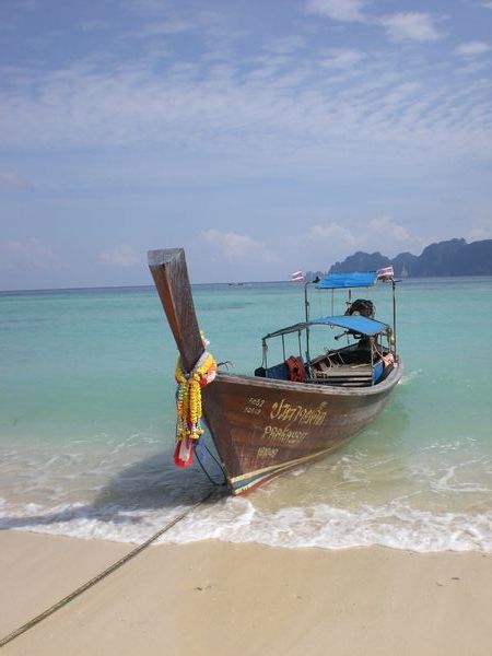Longtail Taxi Boat