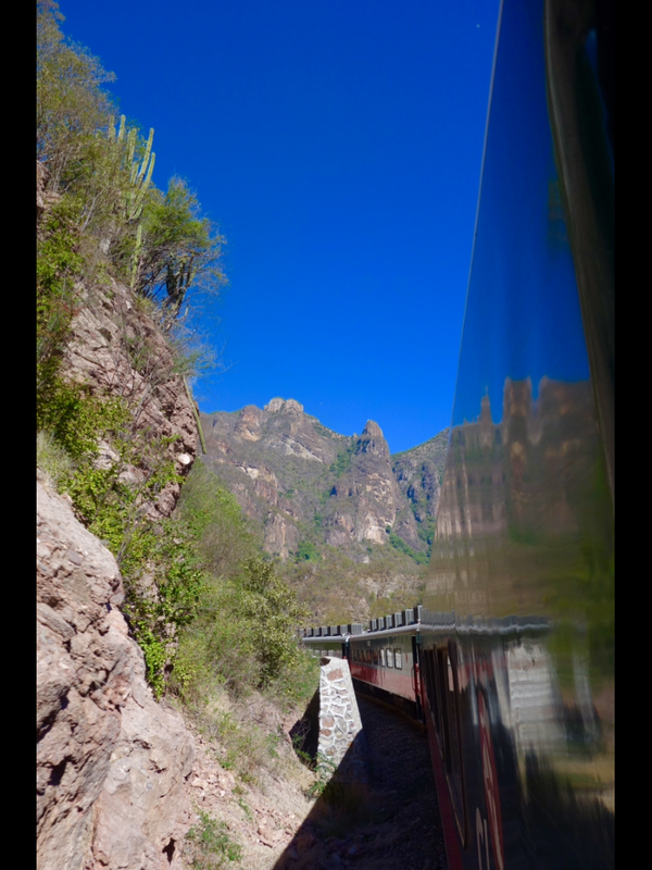 Copper Canyon train ride 