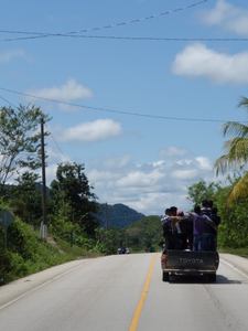 On route to San Ignatio, Belize 