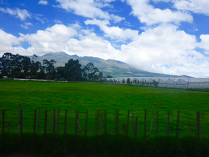 On route from Quito to Guayaquil