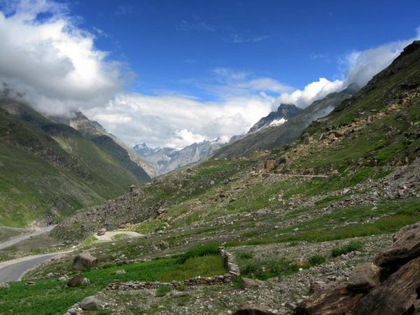Valley on the other side of the Rothang pass... towards Spiti