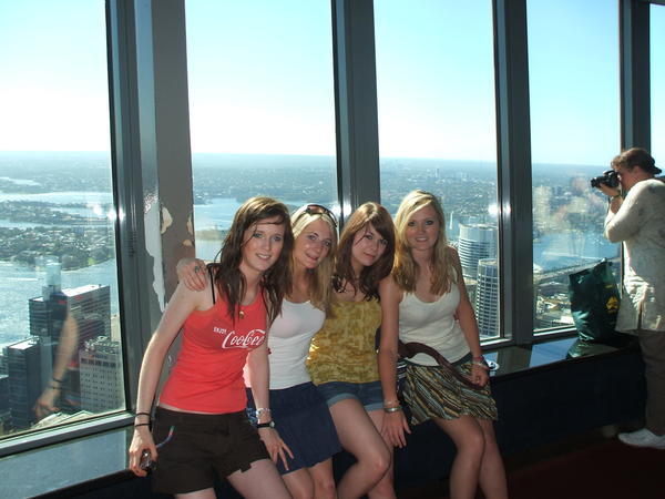 Up the Sydney Tower