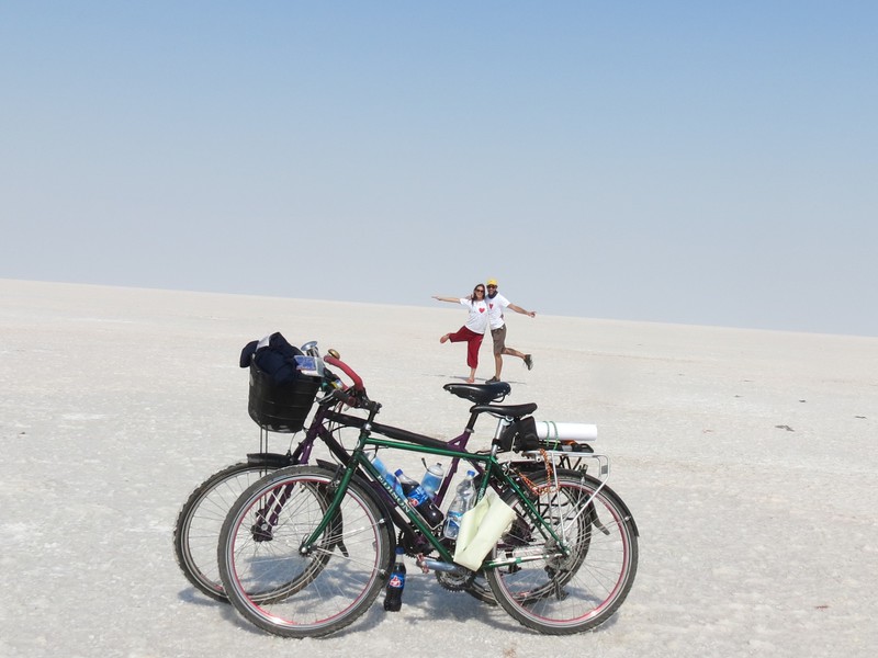 Cycling through the desert