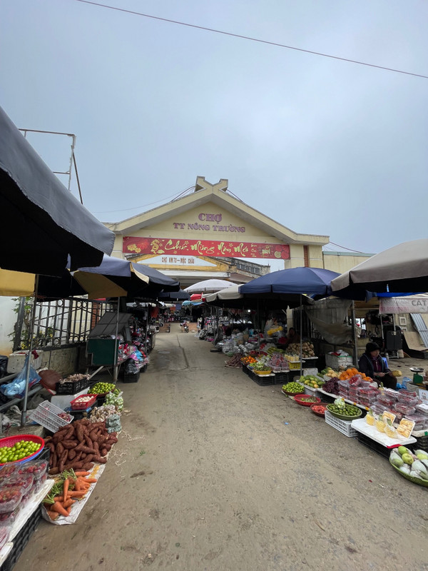 Le marché de Moc Chau