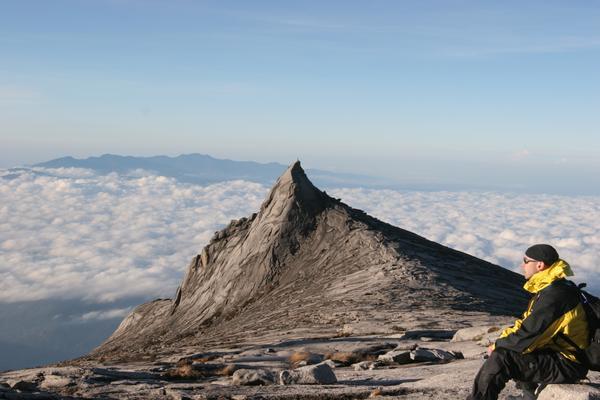 View of South Peak - Mt Kinabulu