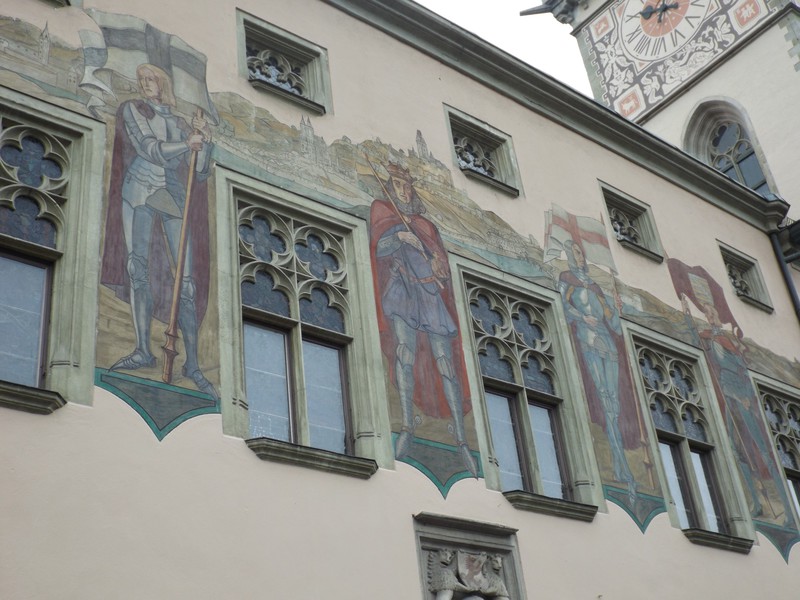 Art work on the Rathaus