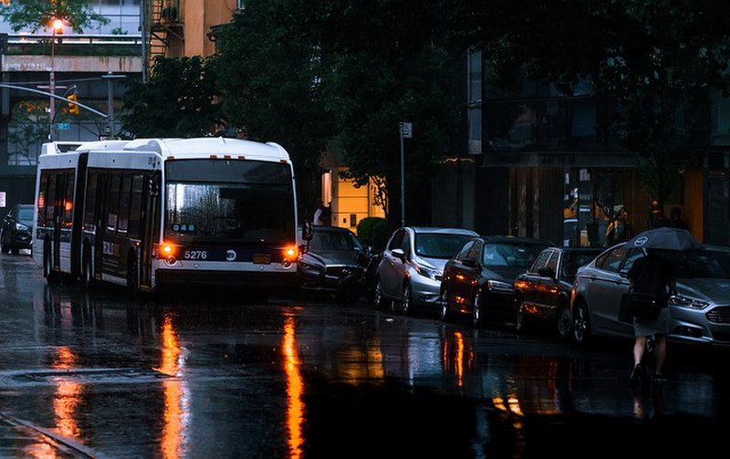 New York City, bus