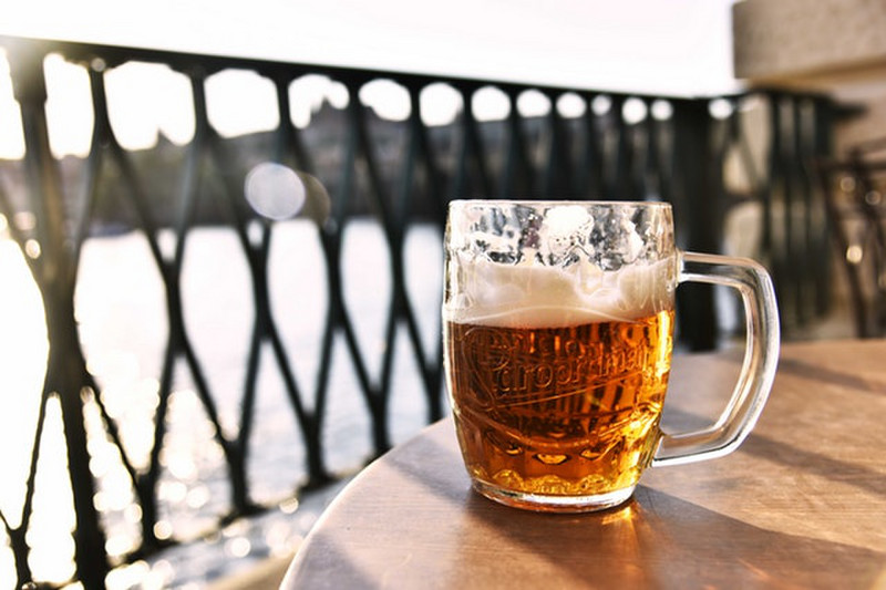 Prague, beer