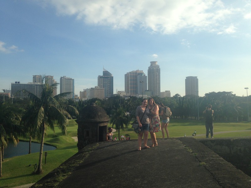 Christin and I in Manila