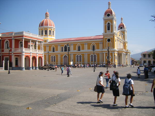 Cathedral in Granada´s Parque Central