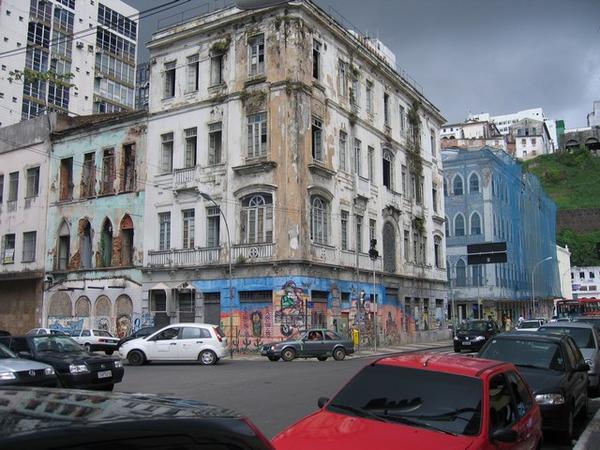 Derelict building with Grafiti