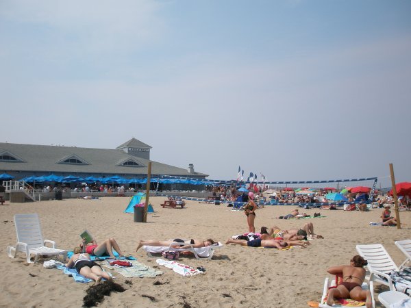 Typical beach on BI