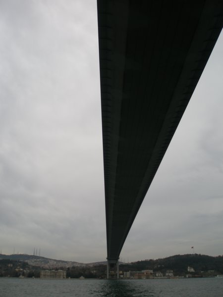 Bridge connecting Asia and Europe