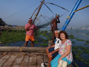 Chinese  fishing nets in Cochin