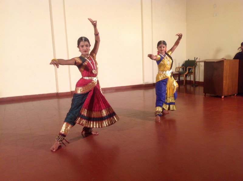 Kathakali dancing