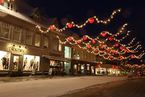 Street of Tromsø City Center