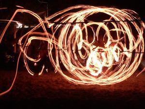 Fire Poi - Rings of Fire