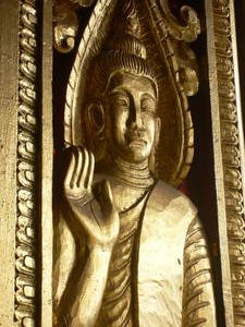 Budda Carving from palace Wat