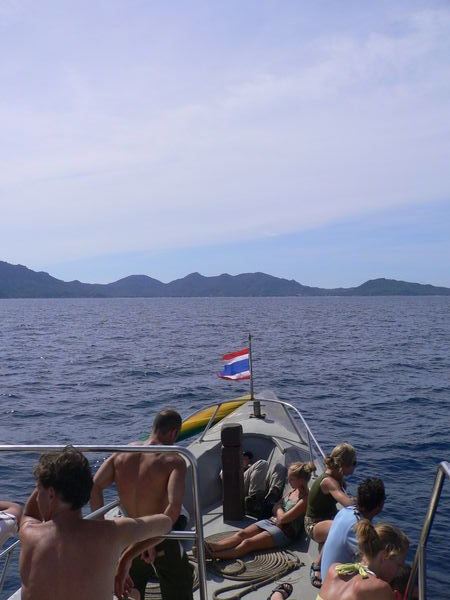 Boat trip to ko Tao