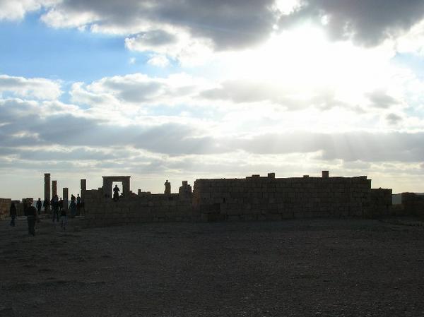 The ruins at Avdat
