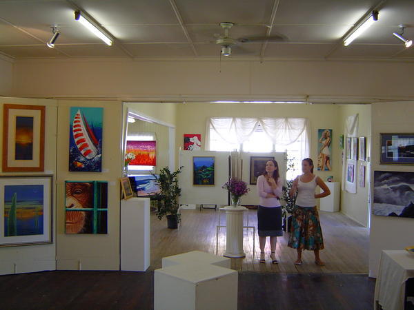 Art exhibition fundraiser - the gallery