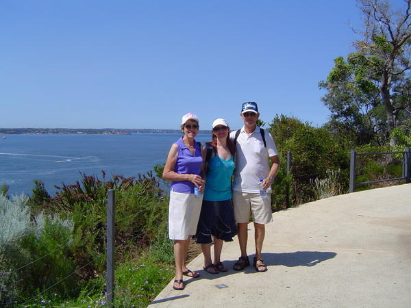 My Parents and me in Perth 2006