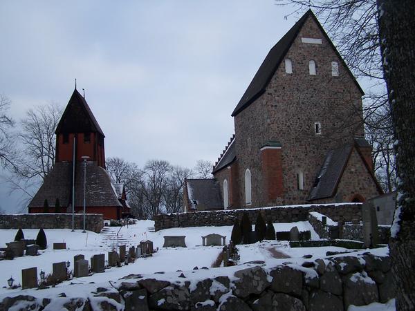 The Church and graveyard