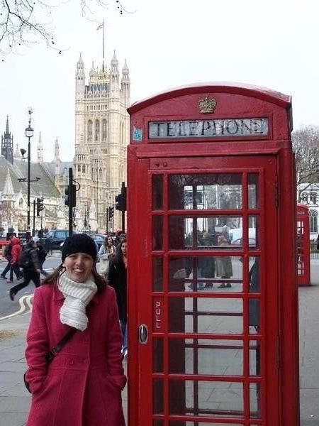 The famous red phone box!