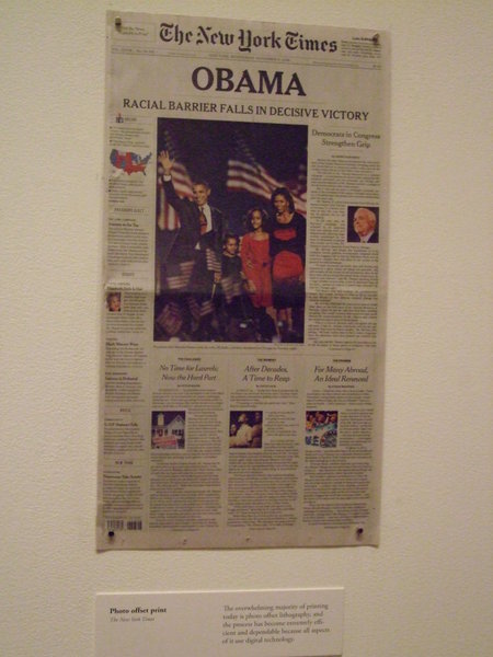 Obama's victory turned Art