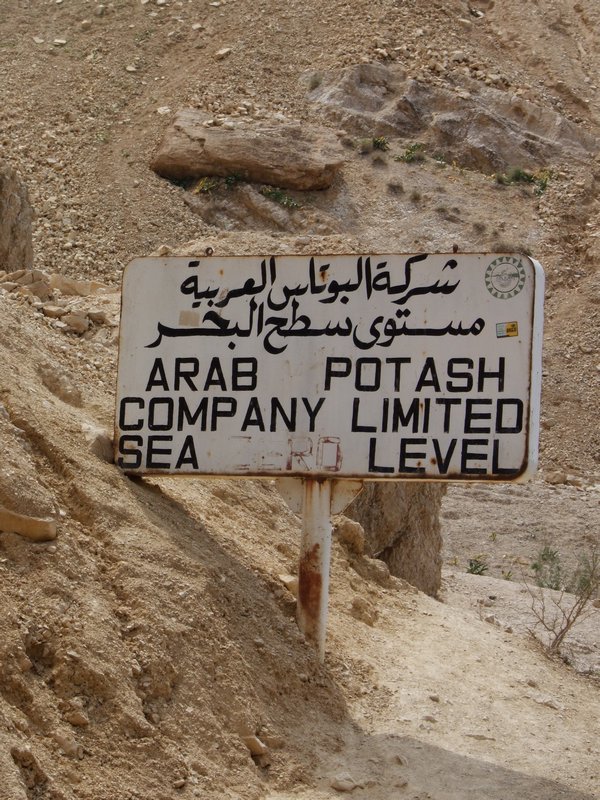 Approaching the Dead Sea