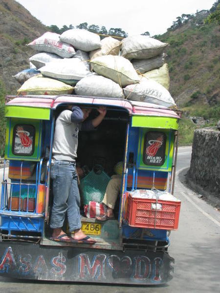 En route to Baguio