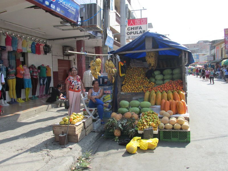 Fruit stand in the market