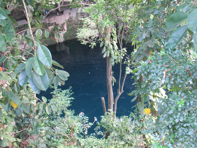 Overview of Cenote Zeci