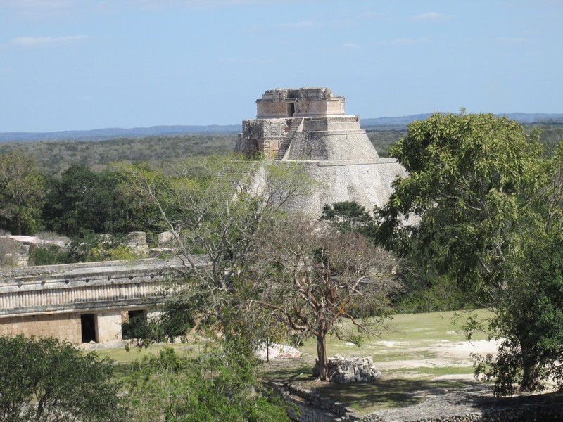 Amazing structures in Uxmal