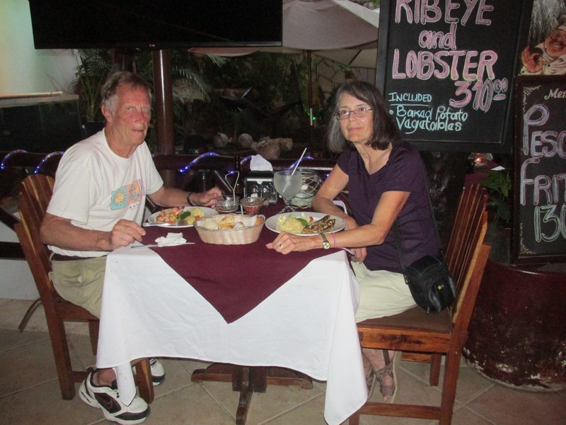 Dinner at La Pesca in Carmen