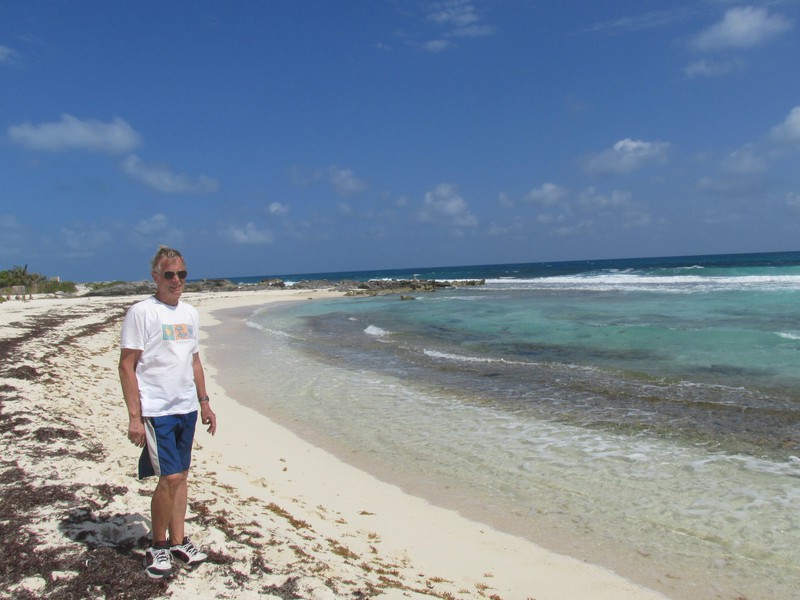 Walking the beach