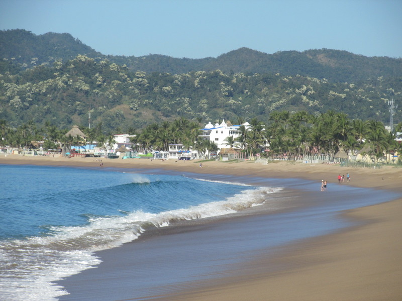 View of Melaque from Barra