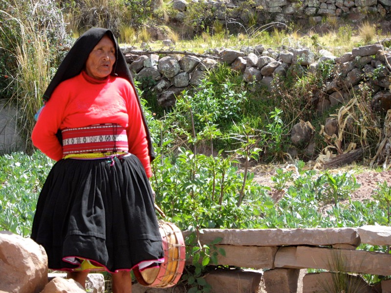 Woman of Taquile Island