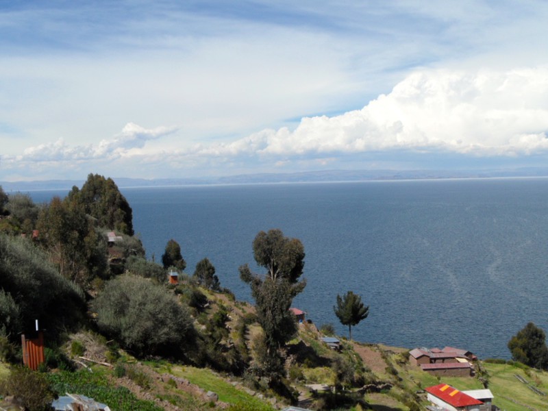 View From Taquile Island