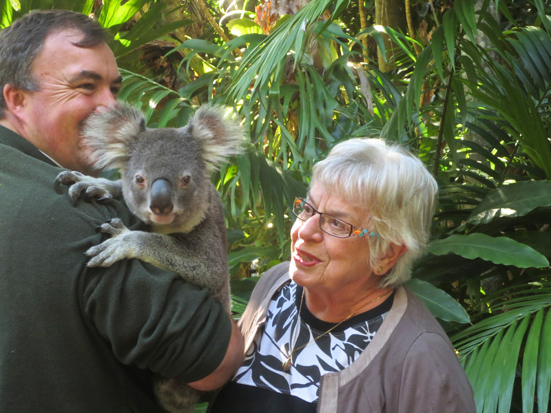 Gail with Koala