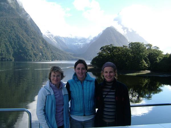 Heading off into Milford Sound