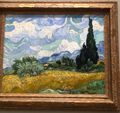 Van Gogh - Wheat Field with Cypress 1889